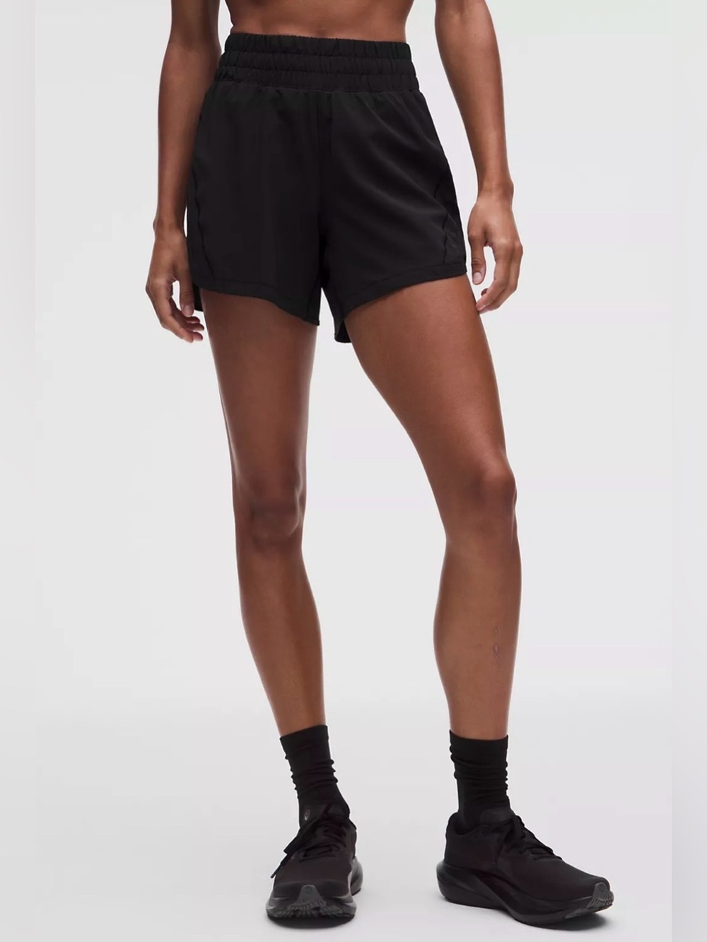 Lululemon Black Athletic Shorts - Lightweight Run & Training